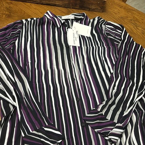 BNWT GERRY WEBER Casual Button Top - Picture 4 of 10